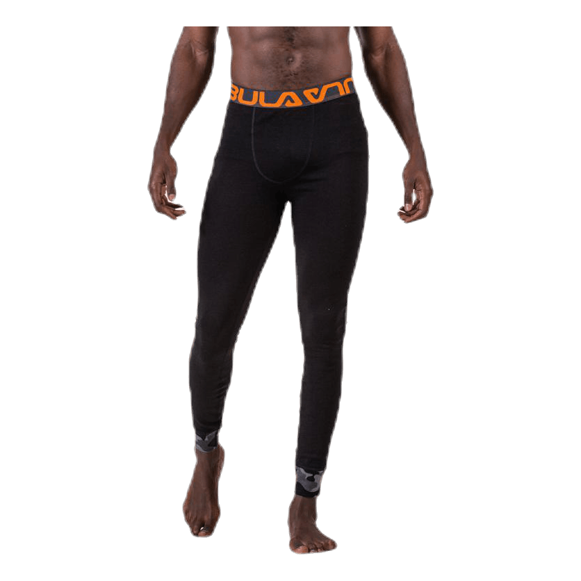 Camo Merino Wool Pant Black