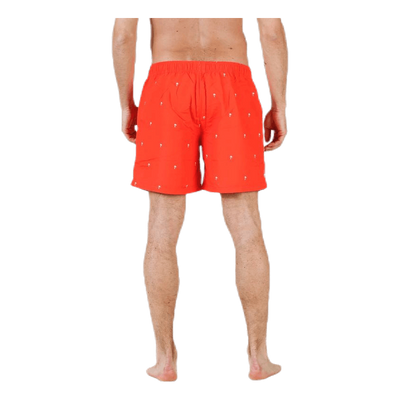 Scale Shorts Red