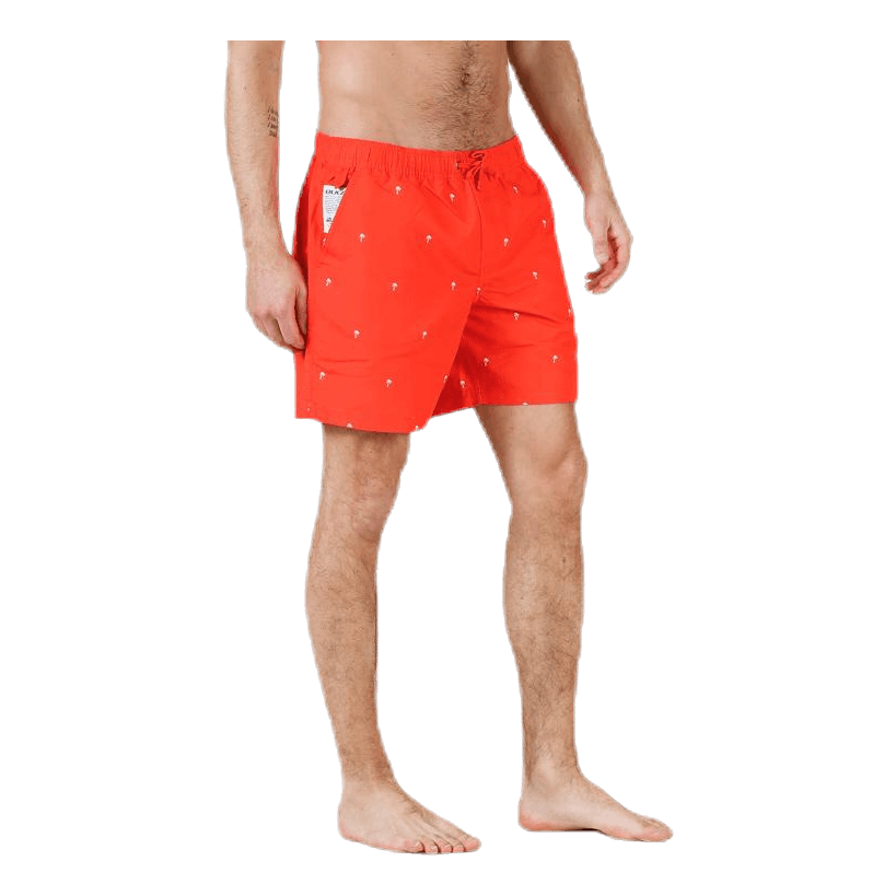 Scale Shorts Red