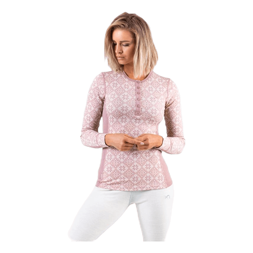 Rose Long Sleeve Shirt Pink