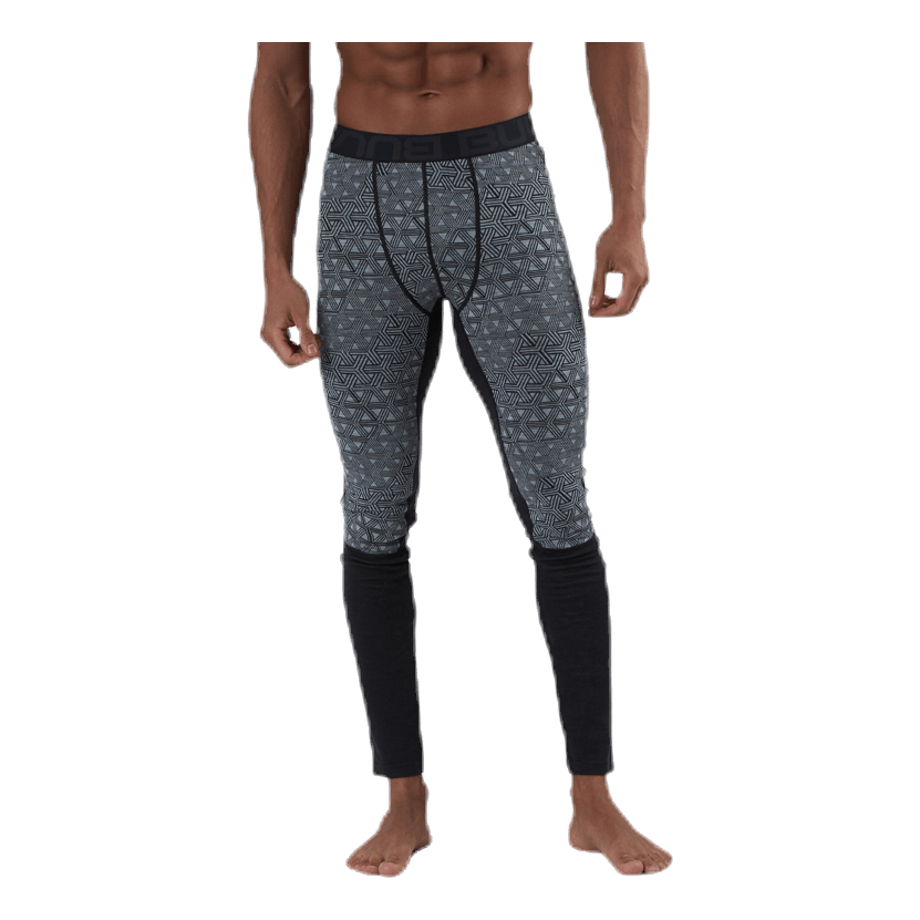 Geo Merino Wool Pants Grey