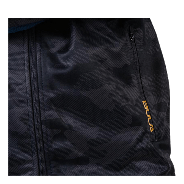 Camo Fleece Jacket Blue