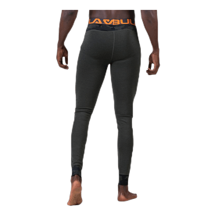 Camo Merino Solid Wool Pants Green