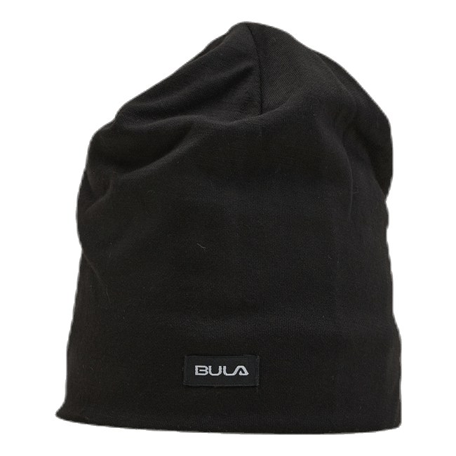 Camo Printed Wool Beanie  Black