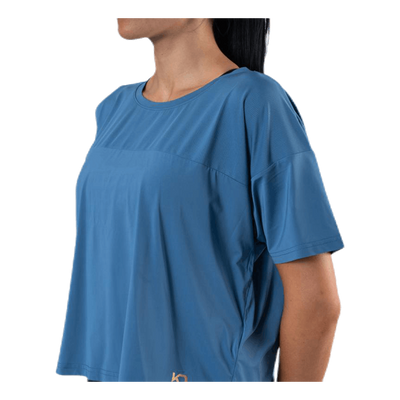 Beatrice Tee Blue/Black