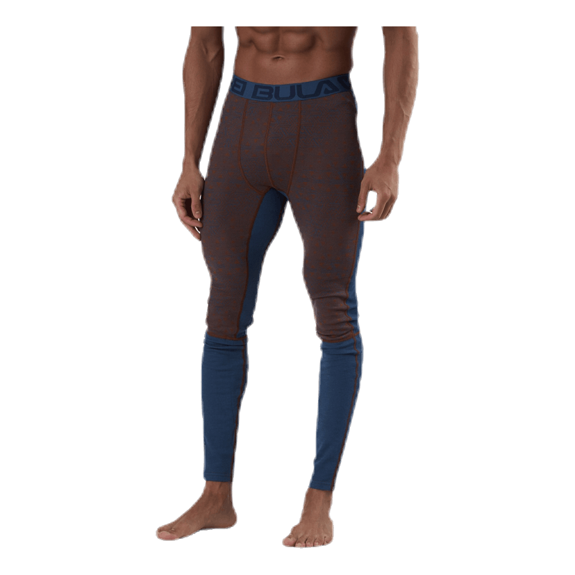 Geo Merino Wool Pants Blue/Red