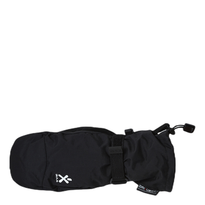 Junior Whiteout Mittens Black