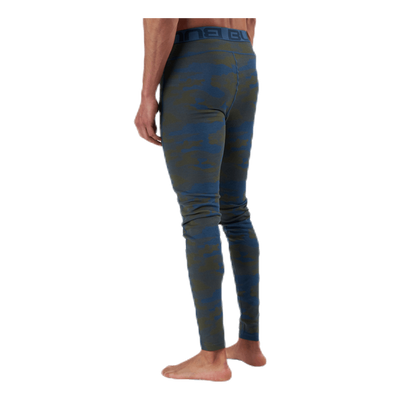 Camo Merino Wool Pants Blue/Green
