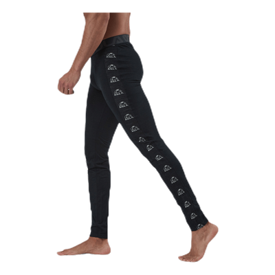 Tape Merino Wool Pants Black