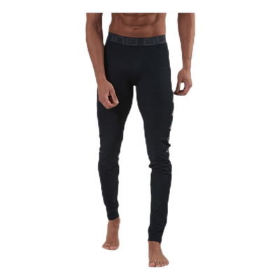 Tape Merino Wool Pants Black
