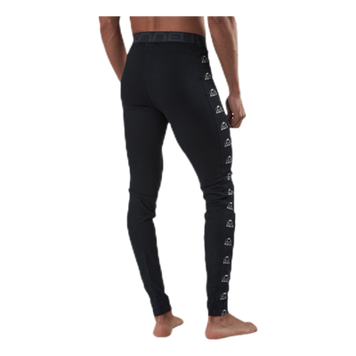 Tape Merino Wool Pants Black