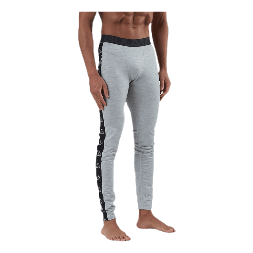 Tape Merino Wool Pants Grey
