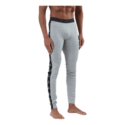 Tape Merino Wool Pants Grey