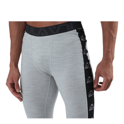 Tape Merino Wool Pants Grey