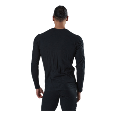 Tape Merino Wool Crew Black