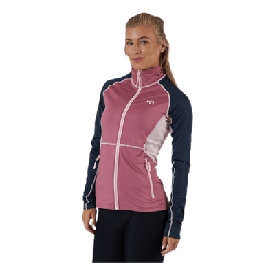 Mia Full Zip Shirt Pink