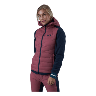 Eva Hybrid Vest Pink