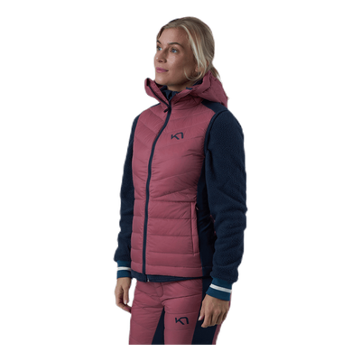 Eva Hybrid Vest Pink