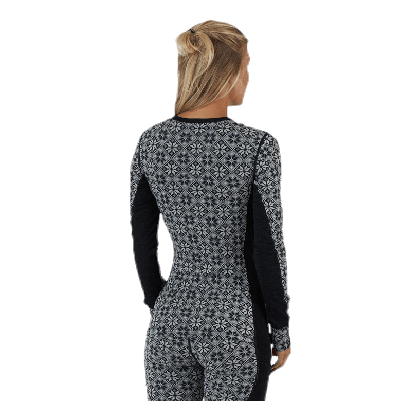 Rose Long Sleeve Shirt Black