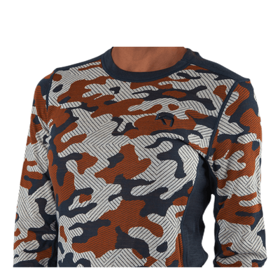 Kongle Long Sleeve Shirt Patterned/Brown