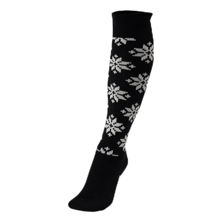Rose Sock Black
