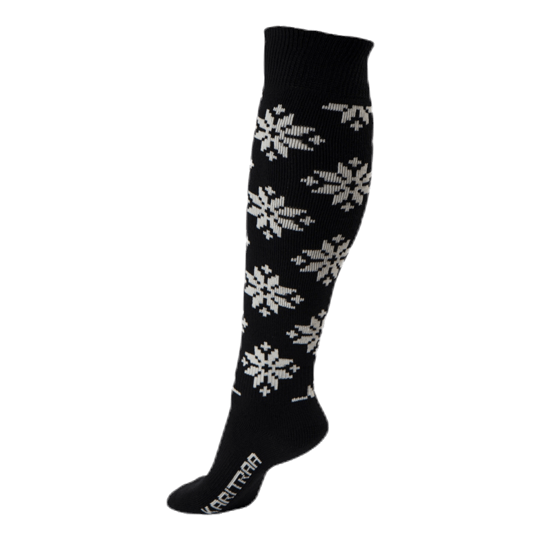 Rose Sock Black
