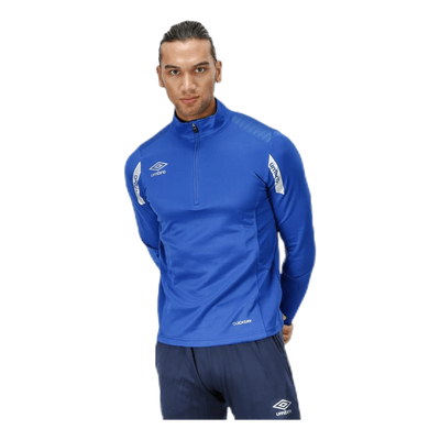 Core Sweat Half Zip Blue