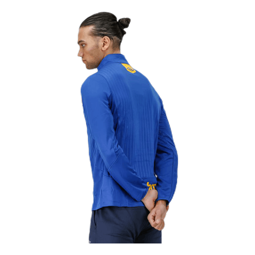 Core Sweat Half Zip Blue/Yellow