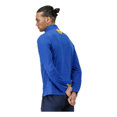 Core Sweat Half Zip Blue/Yellow
