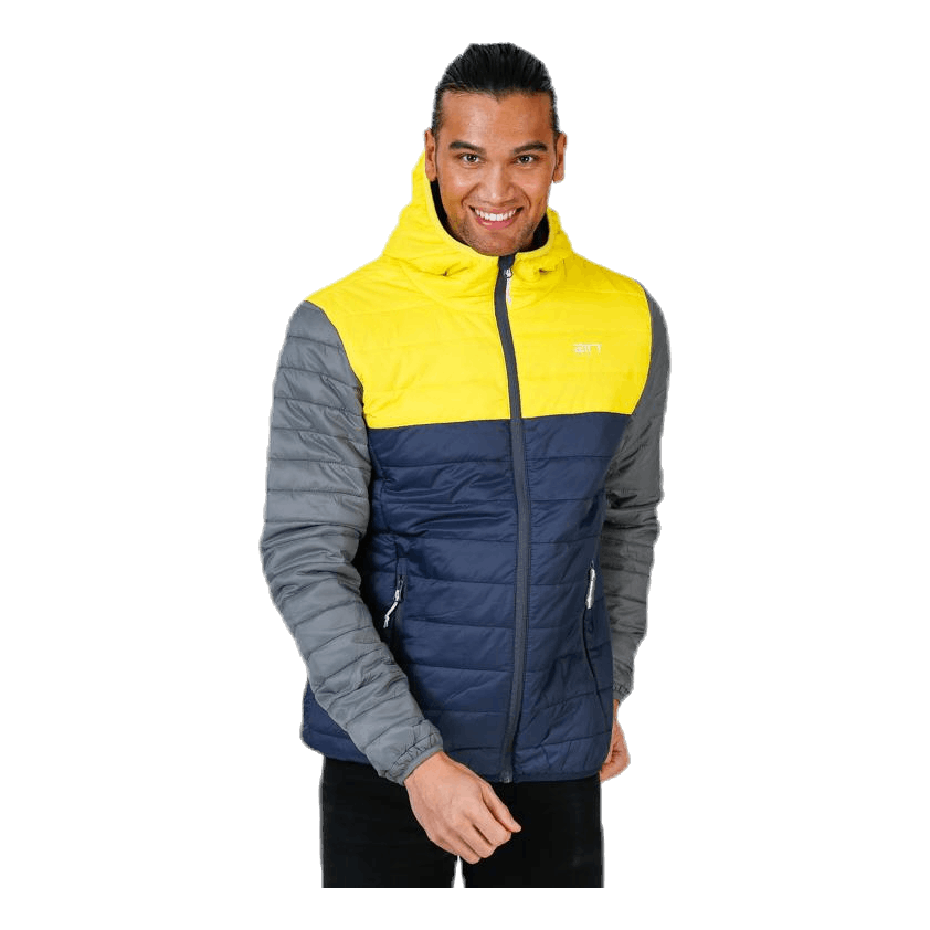 Vallerås Jacket Blue/Grey/Yellow