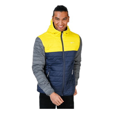 Vallerås Jacket Blue/Grey/Yellow