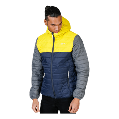 Vallerås Jacket Blue/Grey/Yellow