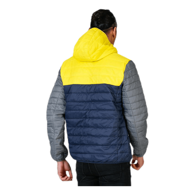 Vallerås Jacket Blue/Grey/Yellow