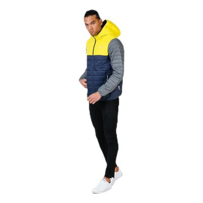 Vallerås Jacket Blue/Grey/Yellow