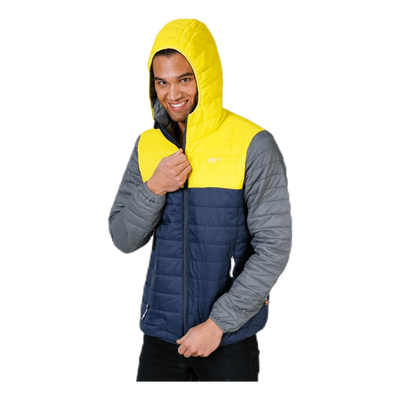 Vallerås Jacket Blue/Grey/Yellow