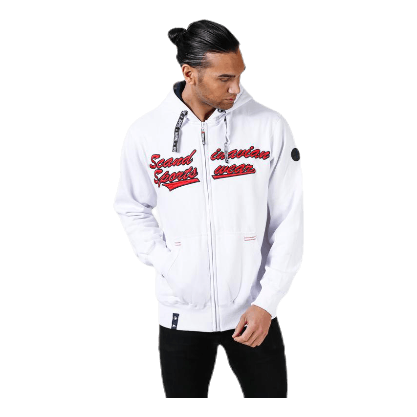 La Rochelle Zip Hood White
