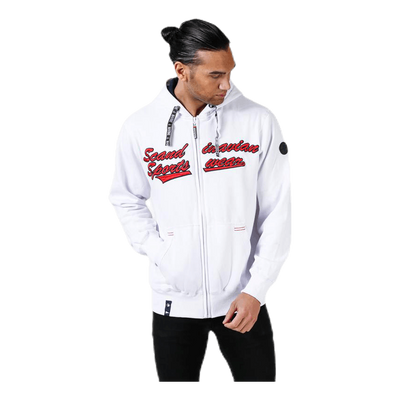 La Rochelle Zip Hood White