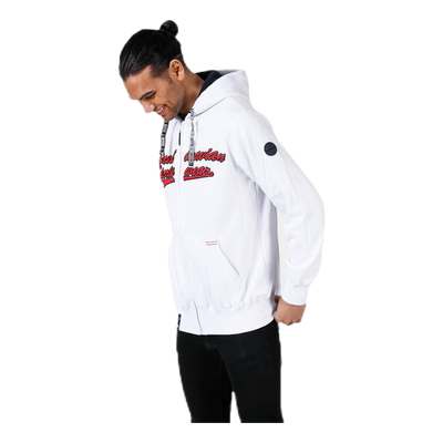 La Rochelle Zip Hood White