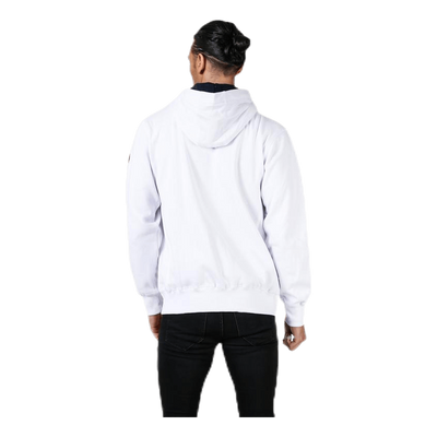 La Rochelle Zip Hood White
