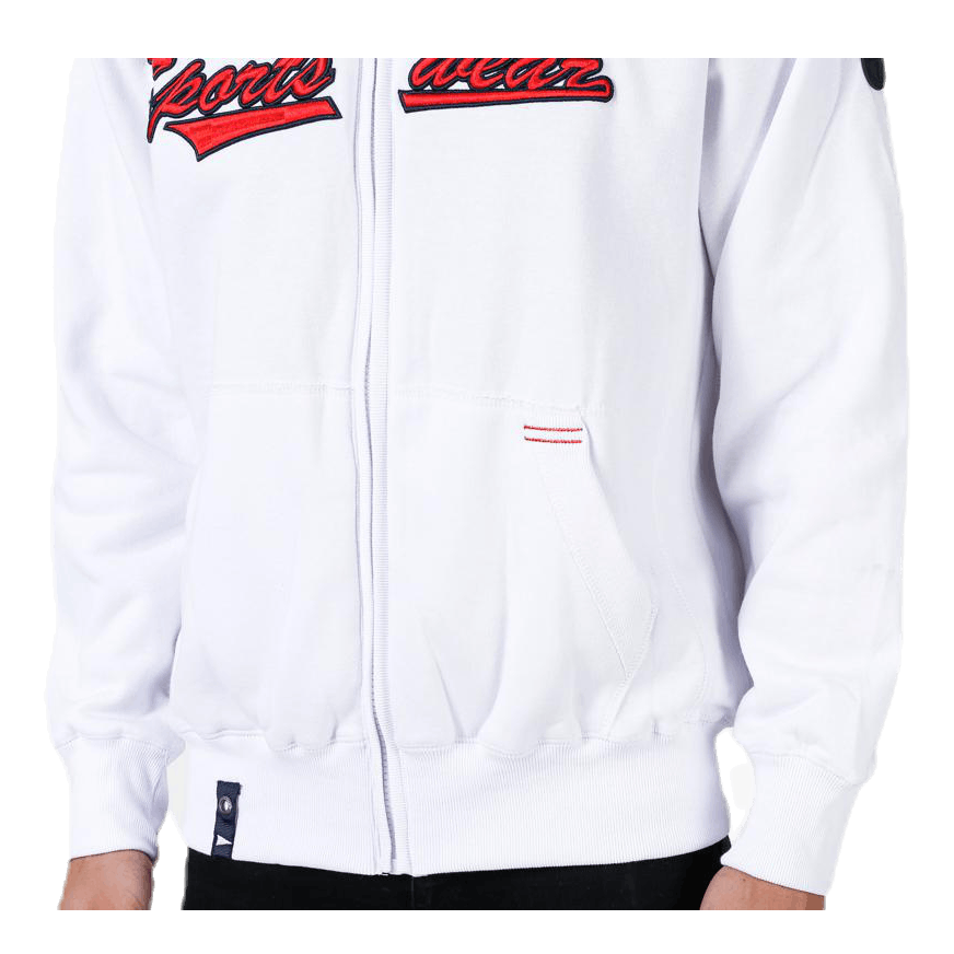 La Rochelle Zip Hood White