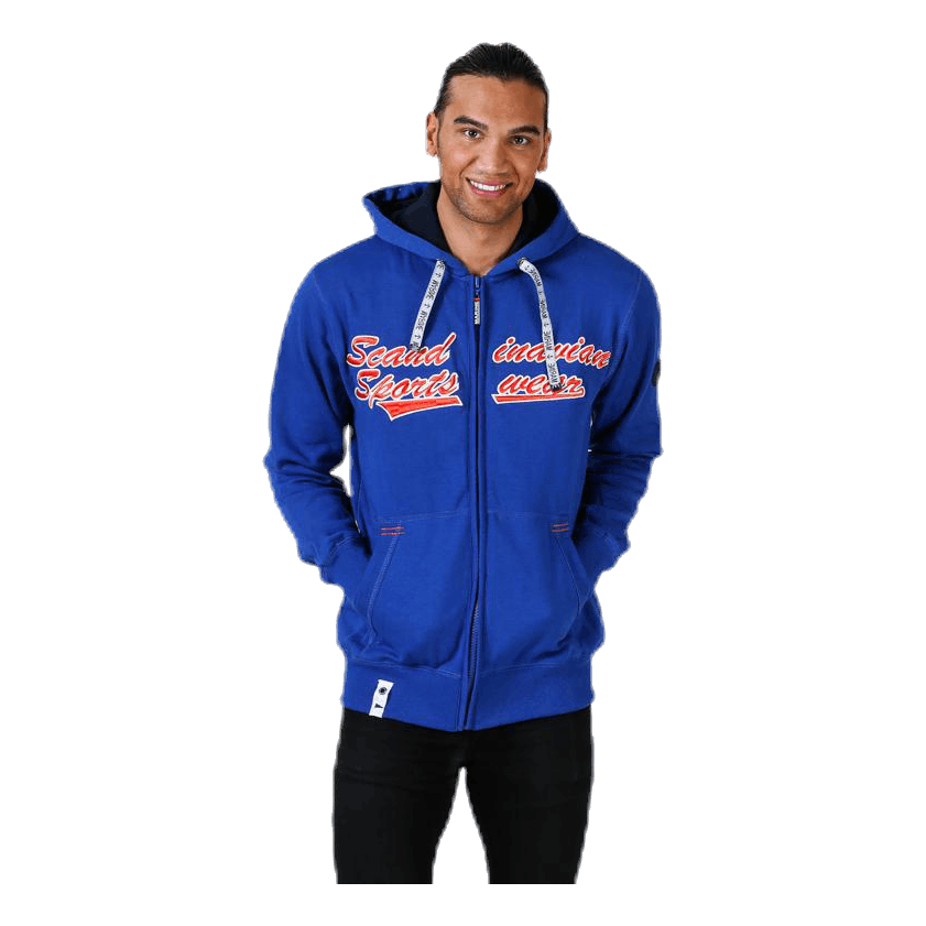 La Rochelle Zip Hood Blue