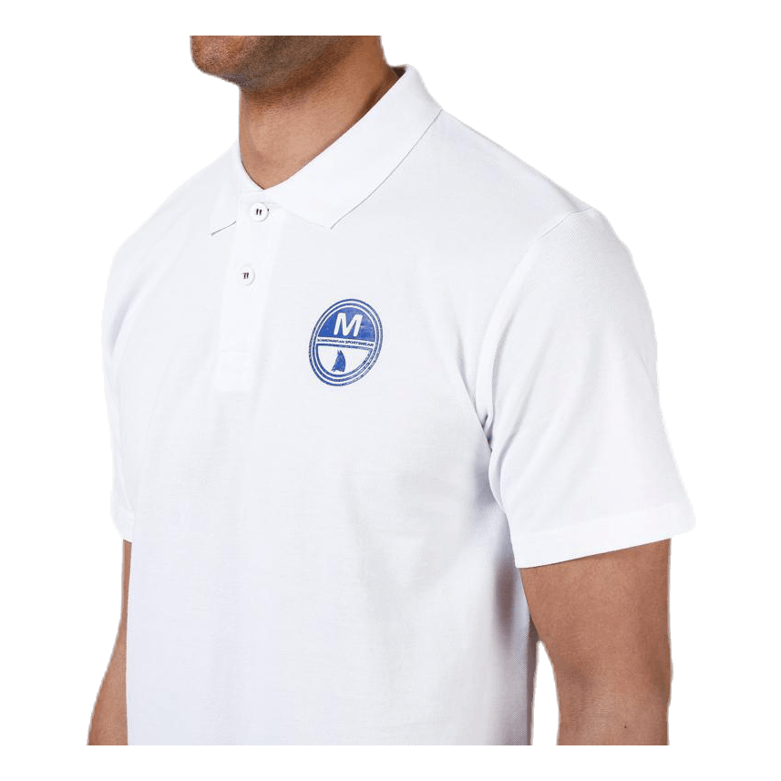 Montpellier Pique White