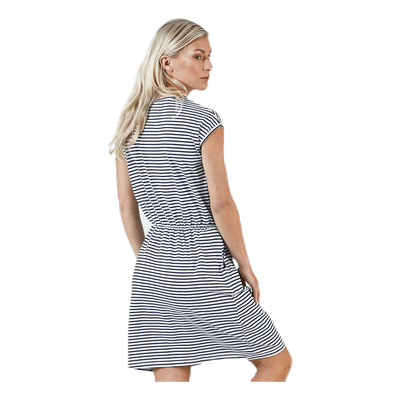 Neapel Dress Blue/White