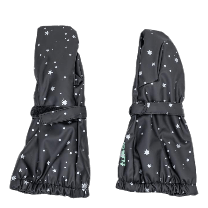 Plask Mittens White/Black