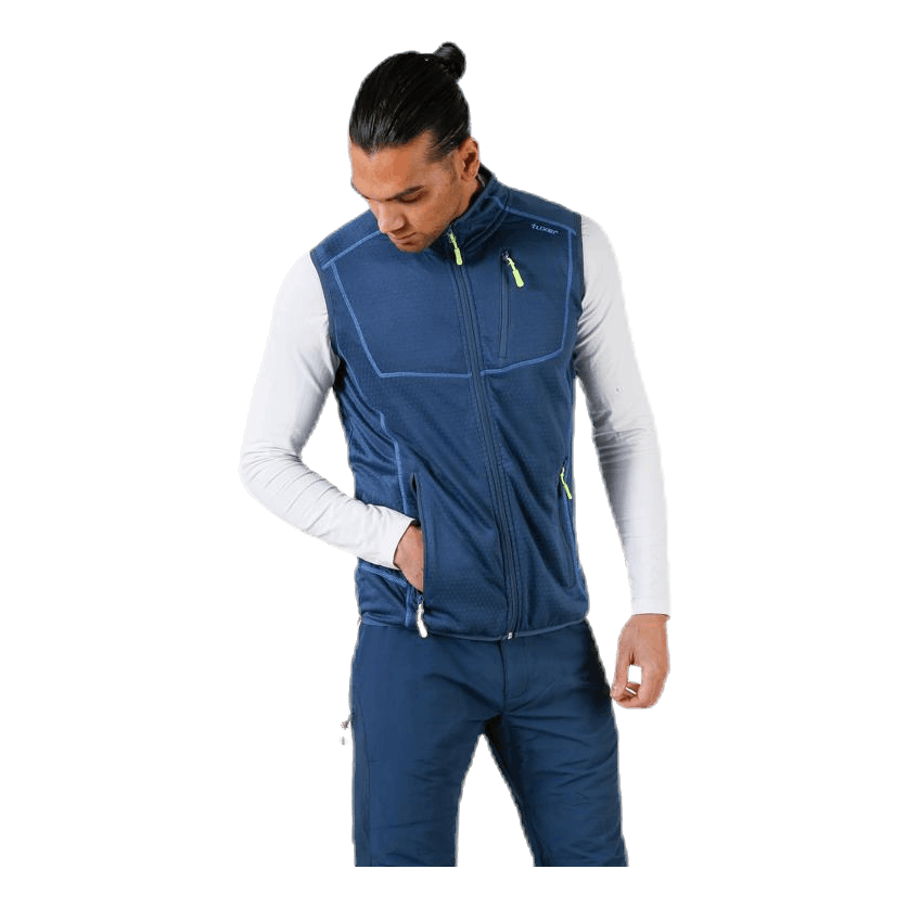 Draft Waistcoat Blue