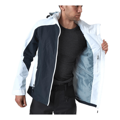 Keith Jacket White/Black