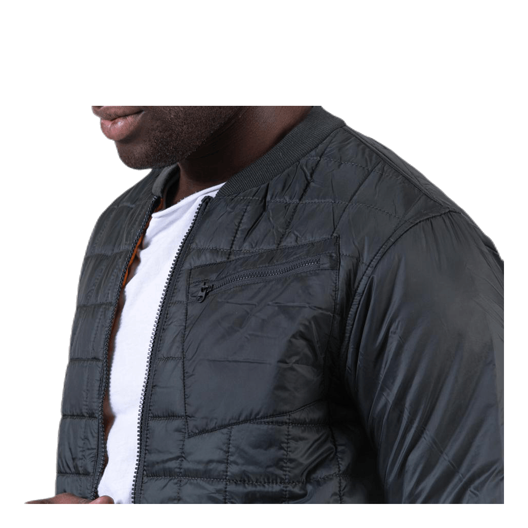 Lucco Quilt Jacket Grey