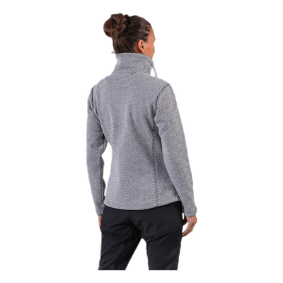 Freida Melange Fleece Jacket Grey