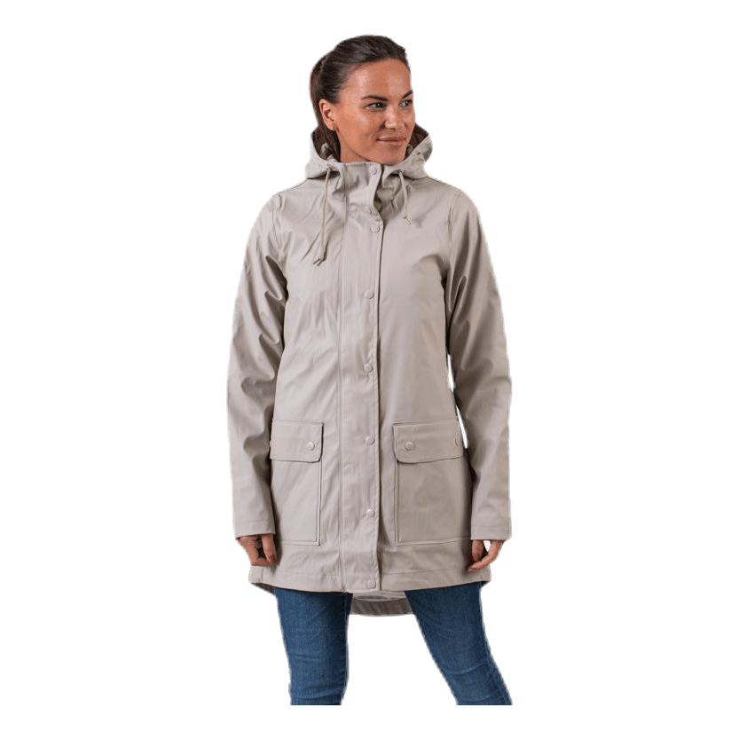 Saga Rain Jacket Beige