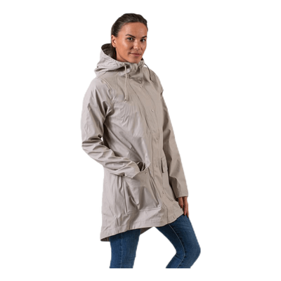 Saga Rain Jacket Beige